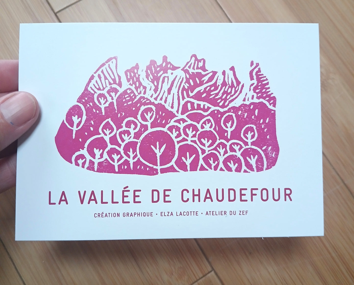 Carte postale La Vallée de Chaudefour