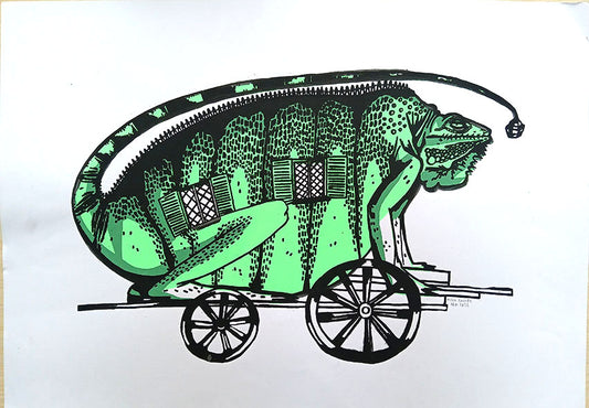 L'IGUAROTTE / GRANDE SÉRIGRAPHIE